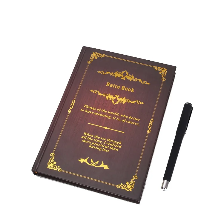 Retro Notebook Magic Notebook European Style Student Notepad Spot Wholesale Thick Vintage Notebook