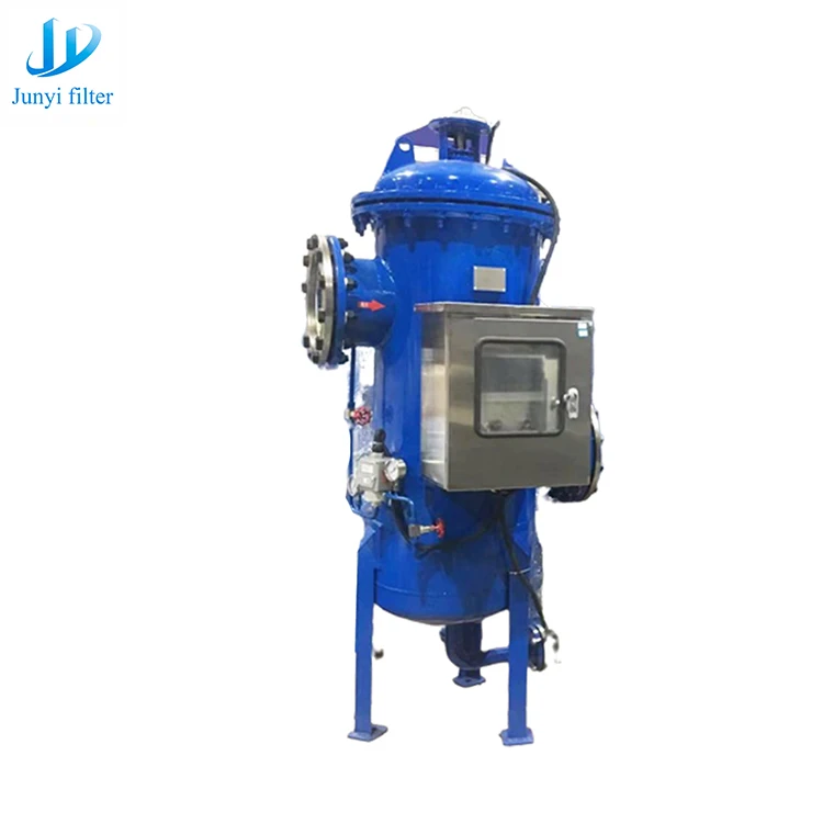 High Precision Brush Type Automatic Industrial Water Self-cleaning Filter From Chinese Factory