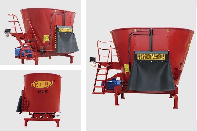 dairy farm equipment cattle tmr feed mixer machine full-time poultry stationary tmr mixer