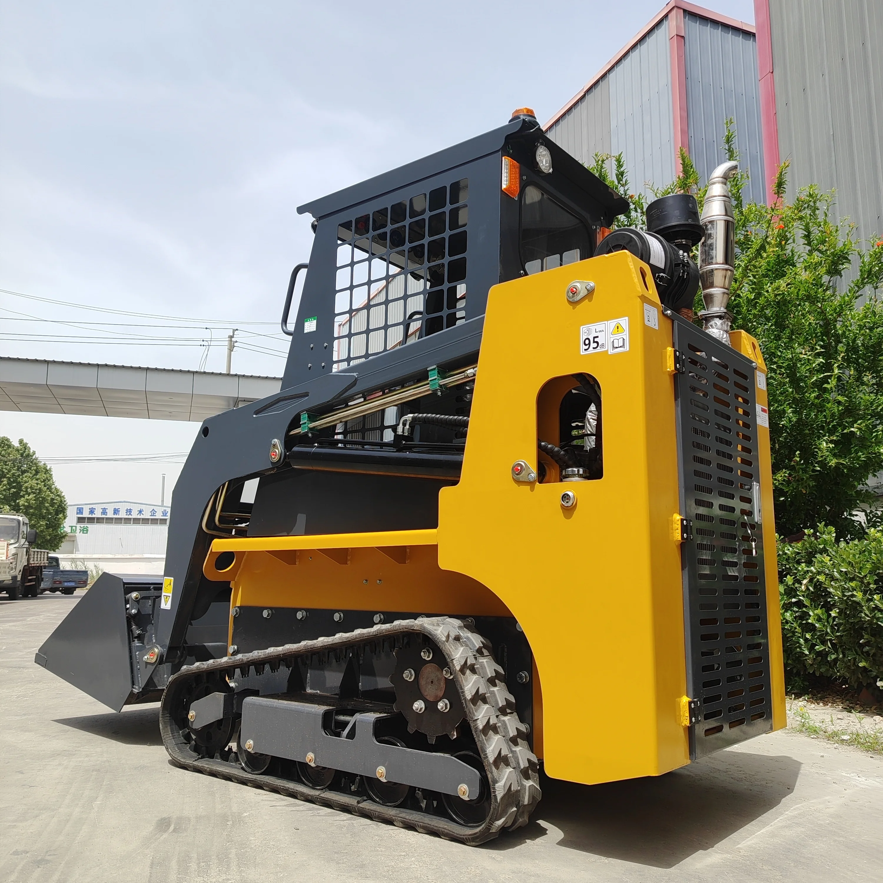 NEW slip loader wheel/crawlermini skid steer loader Hydraulic track loader
