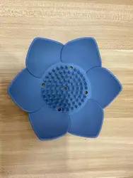 Lotus Drain Soap Holder Silicone Washable Flower Silicone Shower Soap Dish