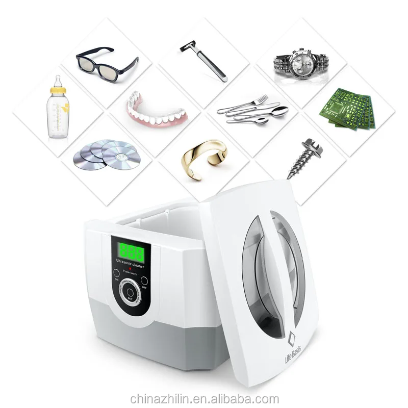 Wholesale OEM Ultrasonic Cleaner Denture, Necklace, Silver, Retainer, Eyeglass, Watches, Earrings, Ultrasonic Jewelry Cleaner