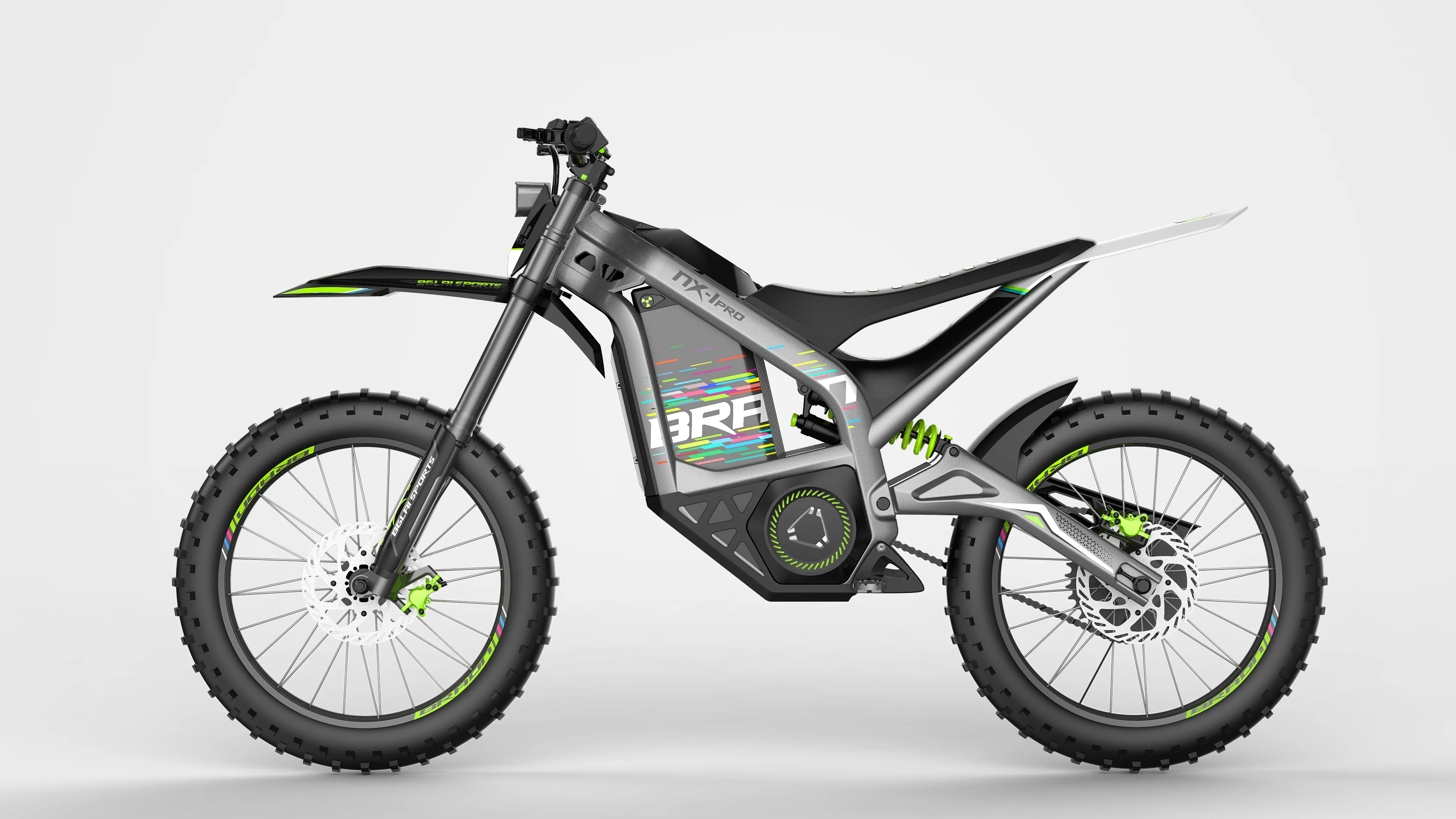 Wholesale/ Amazing!!  high speed Electric motorbicycle 100km/h the most popular male ebike 72V 3000W MID MOTOR