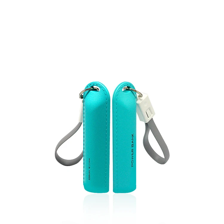 Custom Promotional Gifts Portable Charger Key Chain Mobile Mini PowerBank 2000mAh Phone Power Bank