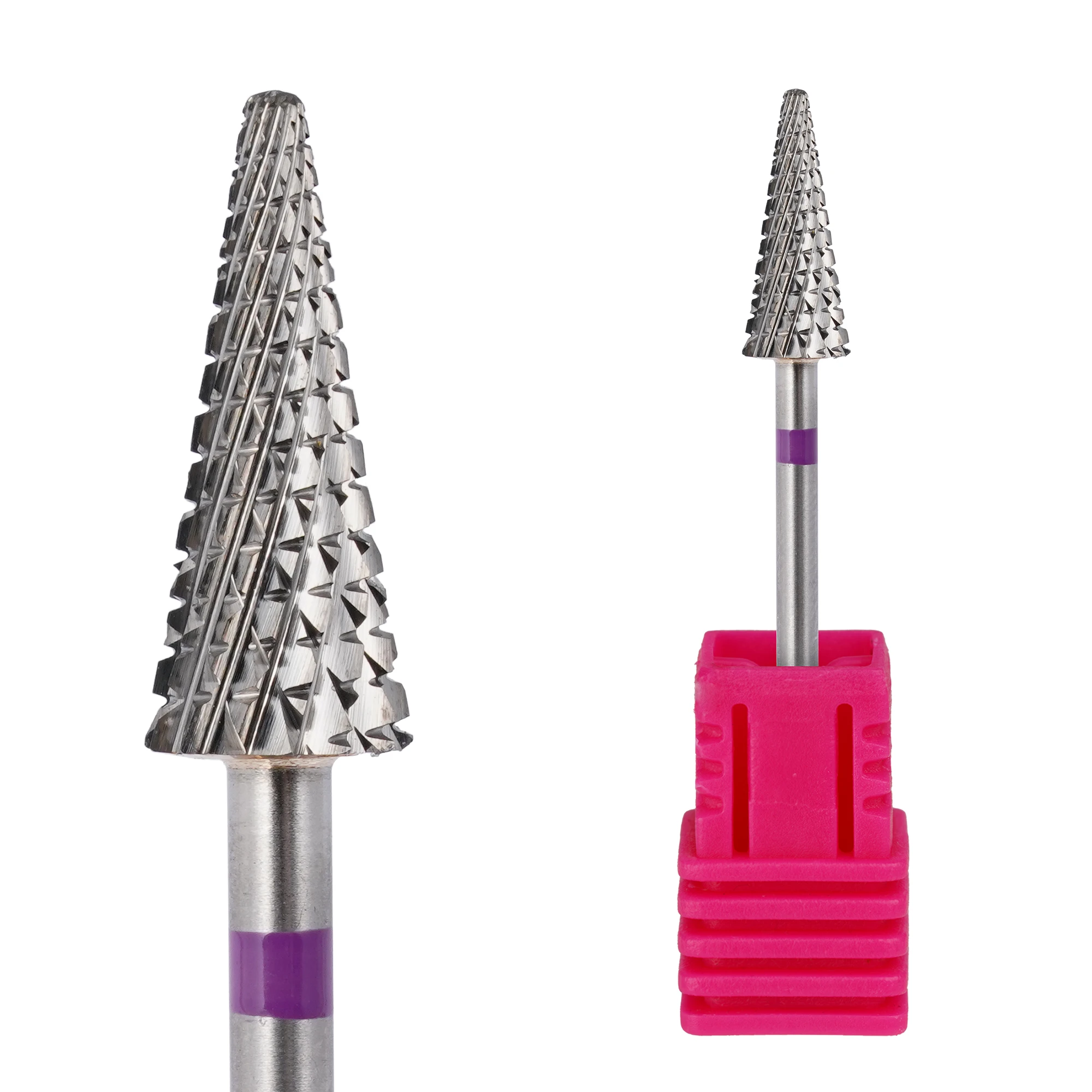 Tungsten Carbide Nail Drill Bit 35000rpm Professional Acrylic Powder Removal Bit for Nail Drill Machine
