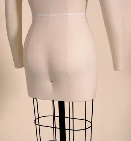 Professional Female Half Body Dress Form Collapsible Shoulders and Removable  arms For Dressmaker