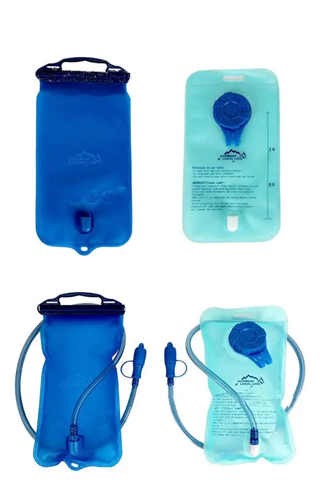1.5L Hydration Bladder,Water Bladder Water Reservoir Bag for Hiking Climbing Cycling Running Outdoor Sports DRD-006