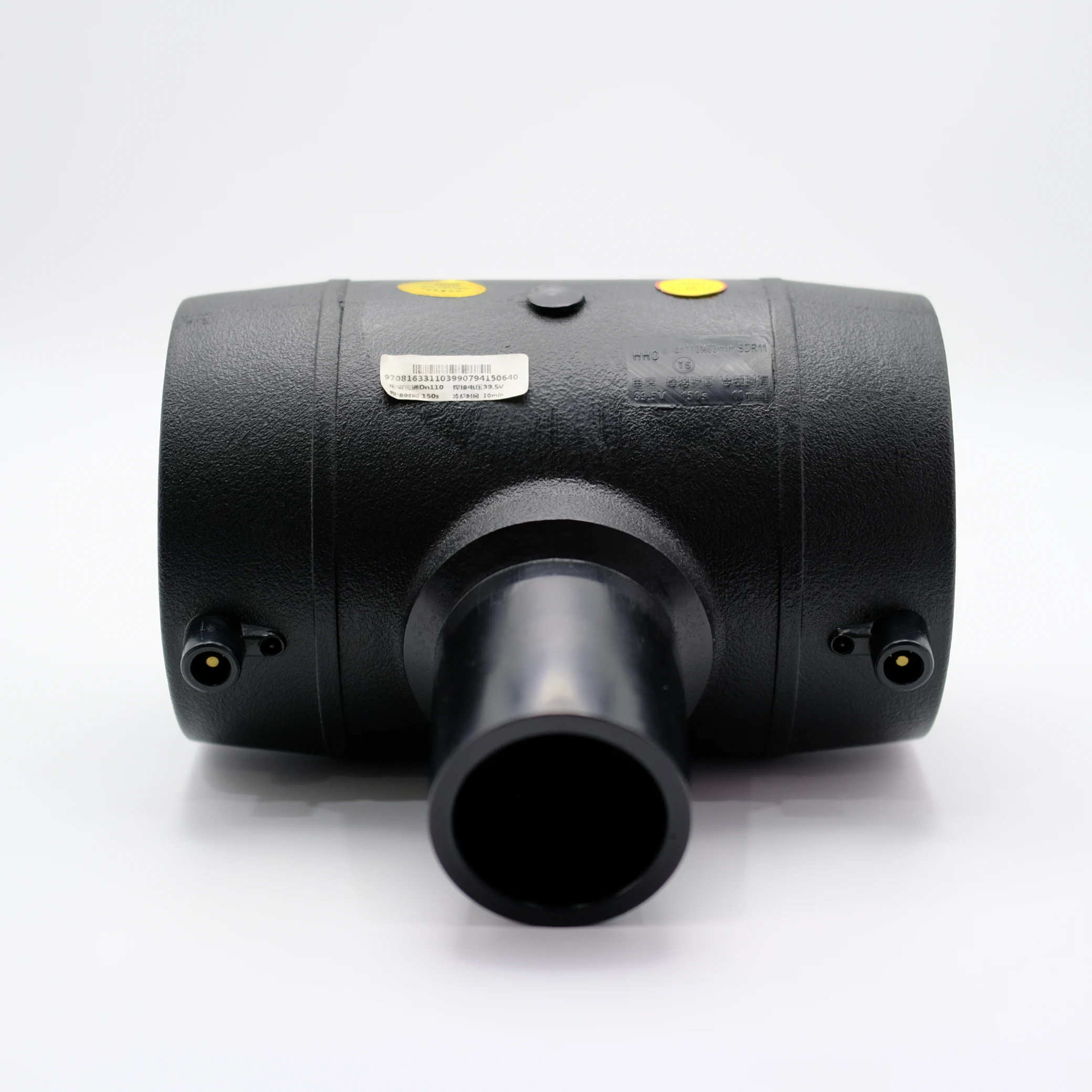 Лучшая цена может быть настроена DN32mm-1200mmPE электрофузионного редуцирующего тройника HDPE Электрофузионные аксессуары