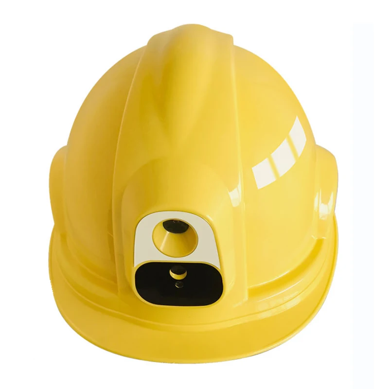 hard hat safety helmet camera with 4G wifi video camera for engineering construction mine
