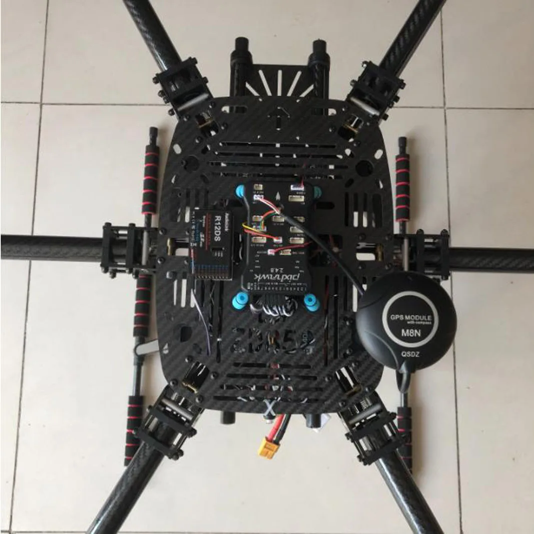 ZD850 six-axis sleeve machine is ready to fly PIX drones with 4k HD camera and gps carbon fiber frame