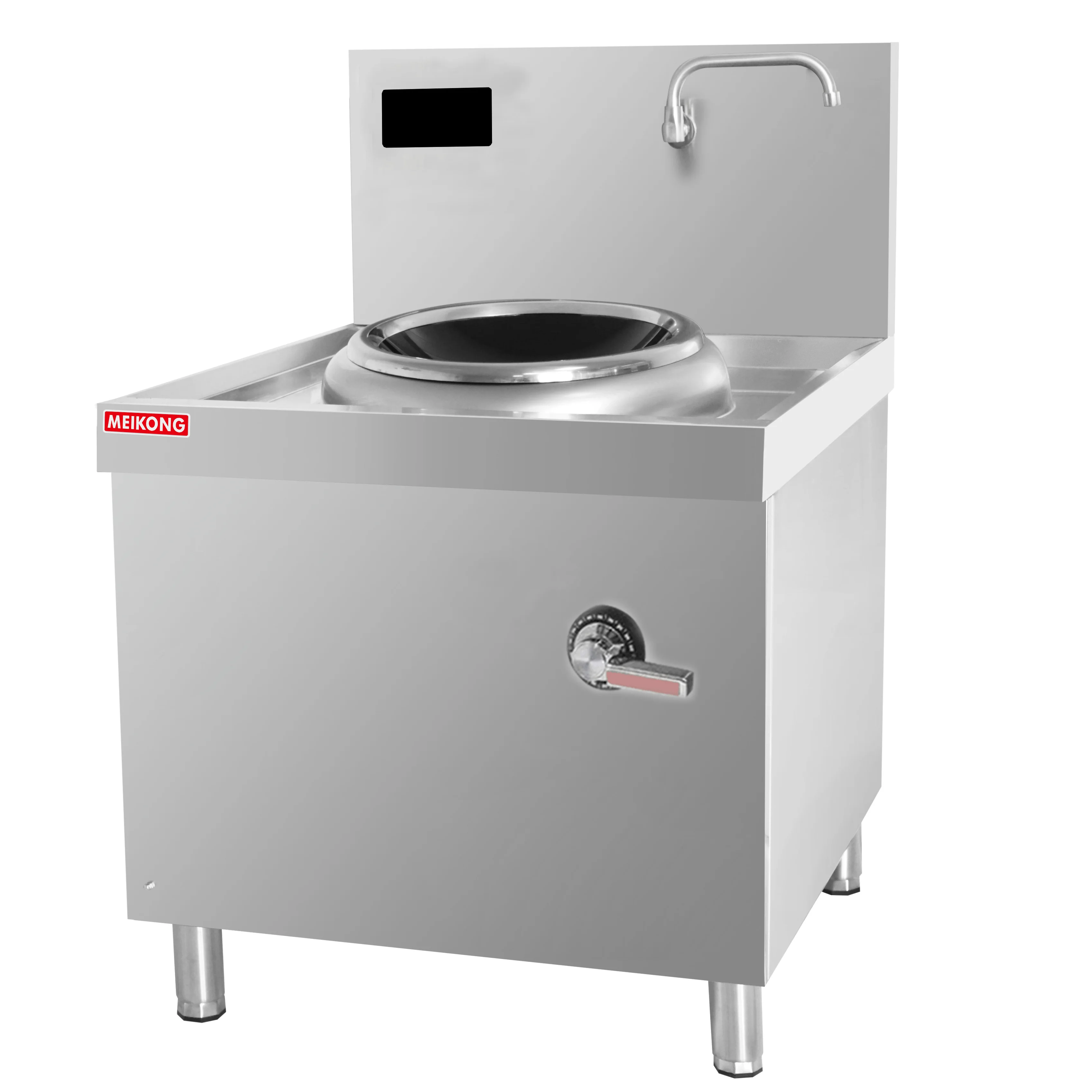 Commercial Electric Induction Range Station Wok Single Head Chinese Stove for Restaurant