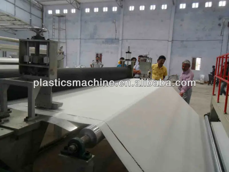 PVC flex banner production line tarpaulin making machine tpo waterproof membrane making machine automatic machinery