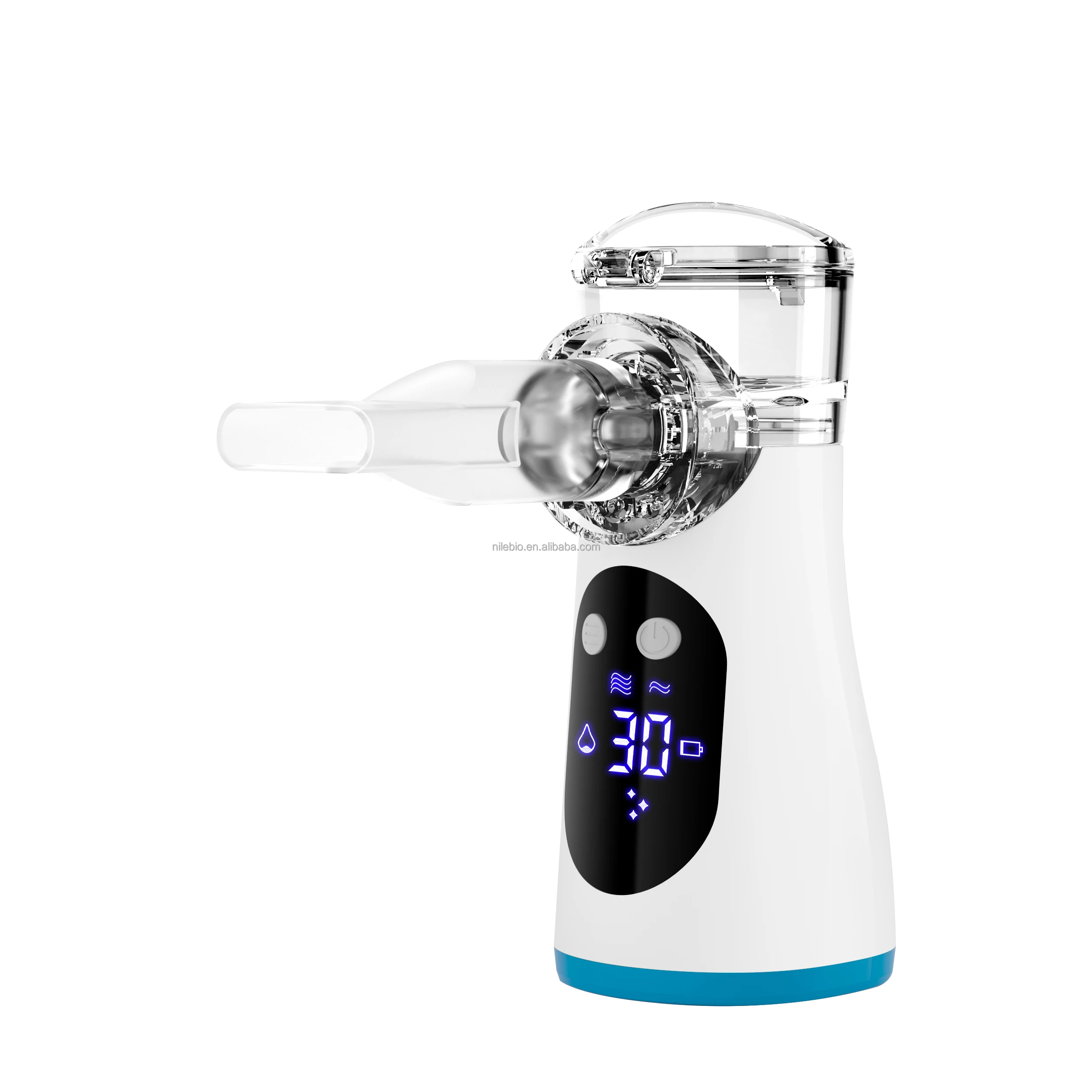 New Design Digital Display Ultrasonic Mesh Nebulizers Portable Handheld Mini Nebulizer With self cleaning Inhaler