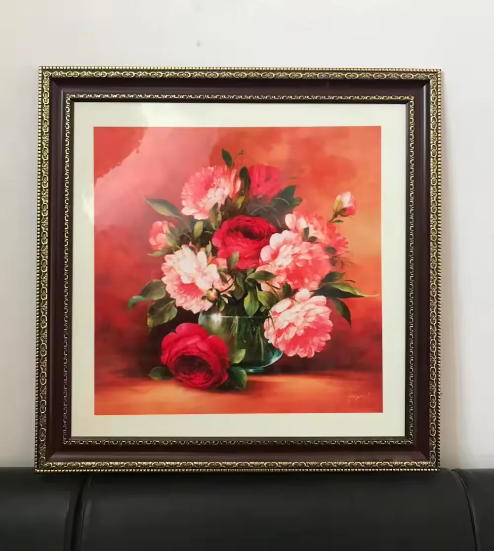 Home Decoration Picture Frame, Factory Sale Cheap Picture Frame, 40x40cm Square Frame