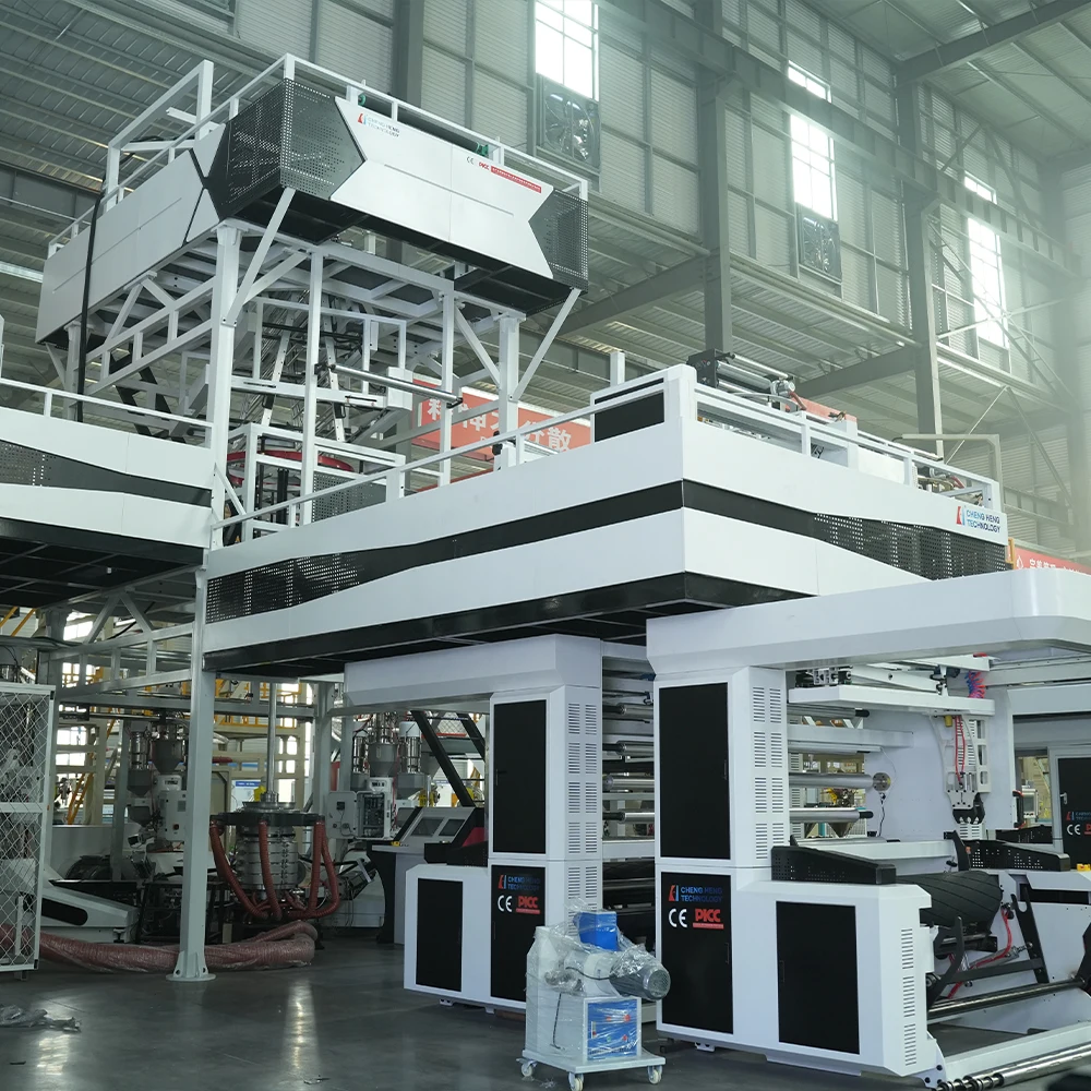 Сертифицированный 2024 соэкструдер для пленки ABC высокоскоростная трехслойная соэкструзионная машина