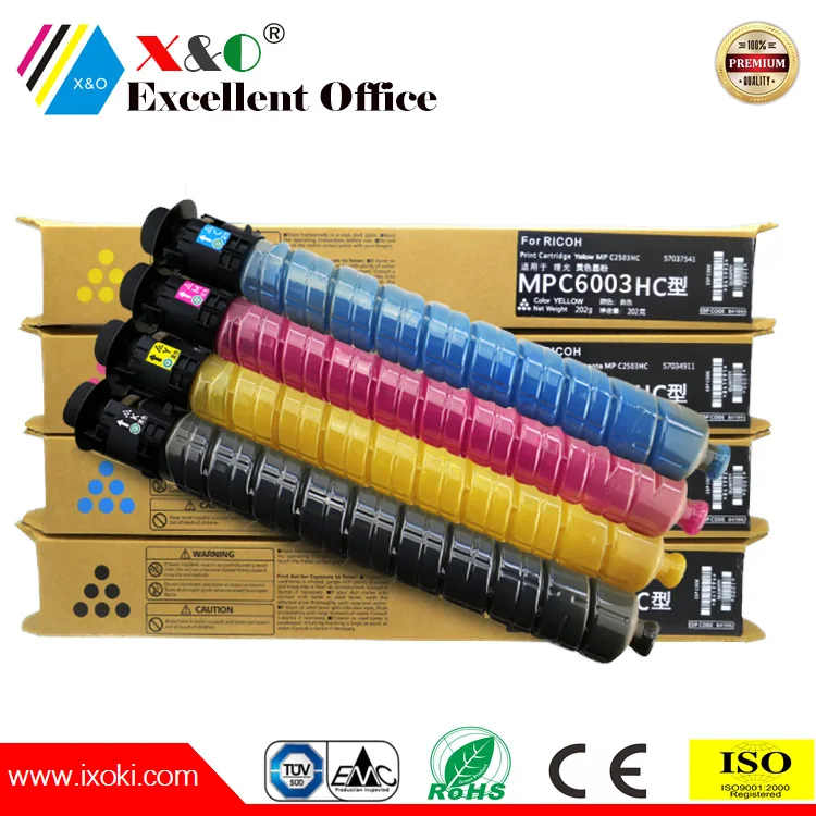 Высококачественная совместимая с Ricoh Aficio MPC 4503 5503 6003 4504 5504 6004 б/у копировальная машина картридж тонером барабан и детали