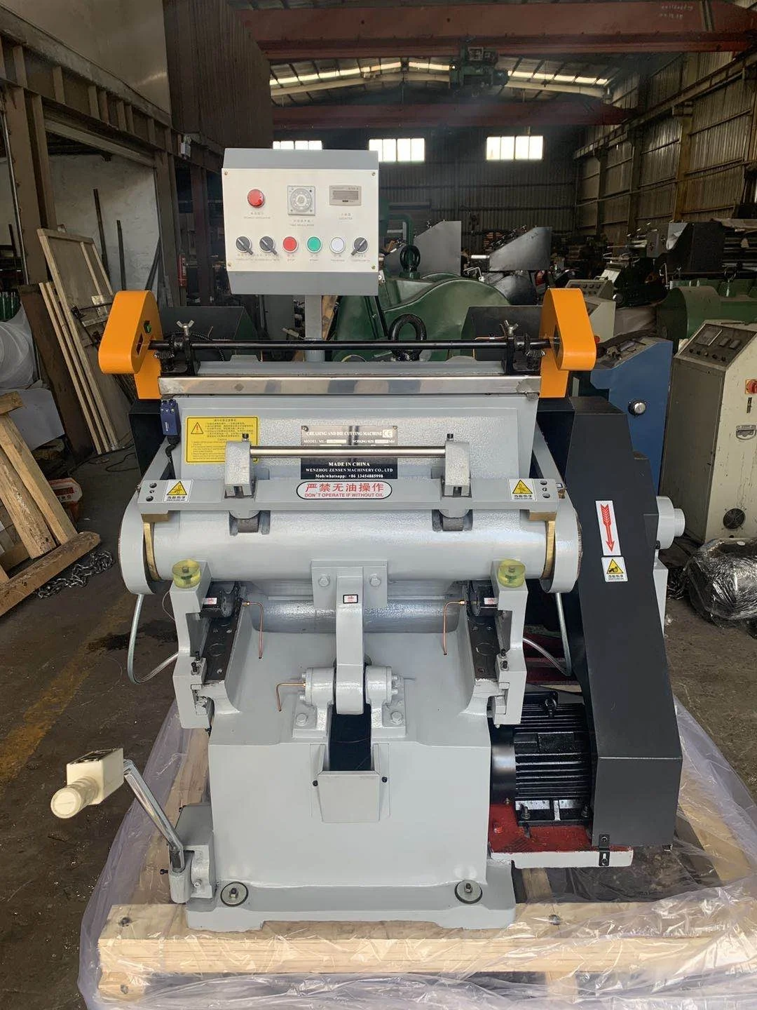 paper semi auto die cutting machine ML750