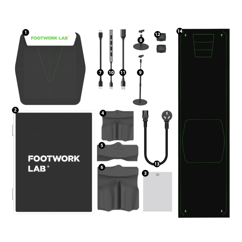 Podiatry Instrument Gym Portable Foot Scanner Arch Support Foot Insoles Gait Analysis Equipment