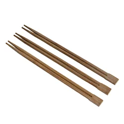 Custom Logo Engraved Chopsticks Personalized Korean Sushi Paper Sleeves Cover Bamboo Chopstick