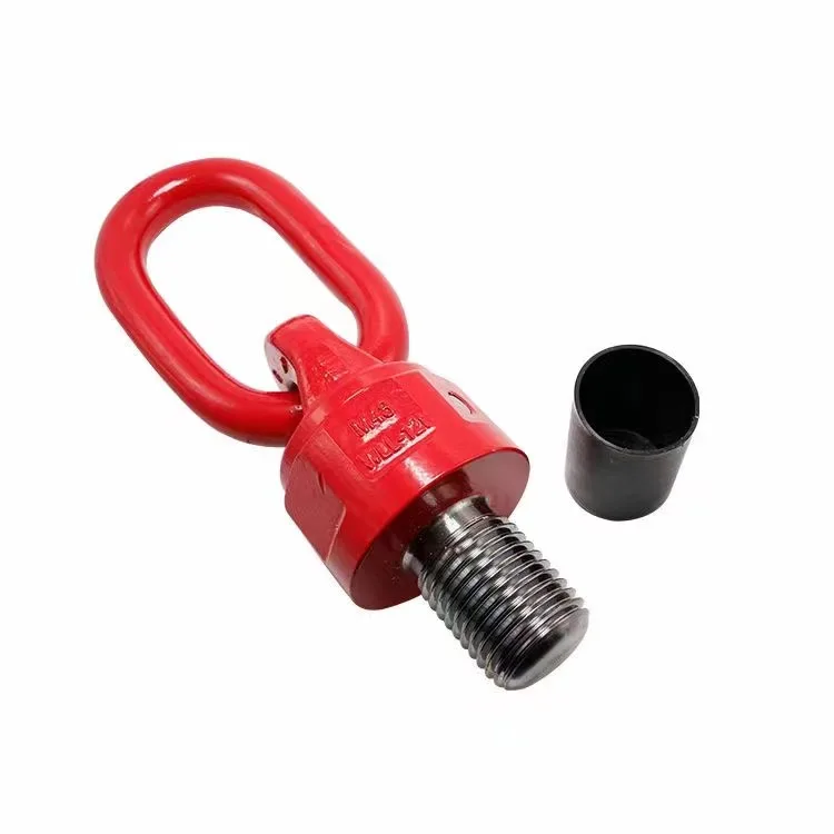 
Hot sell G80 universal rotating hoist ring or lifting eyebolt forged alloy swivel eye bolt 