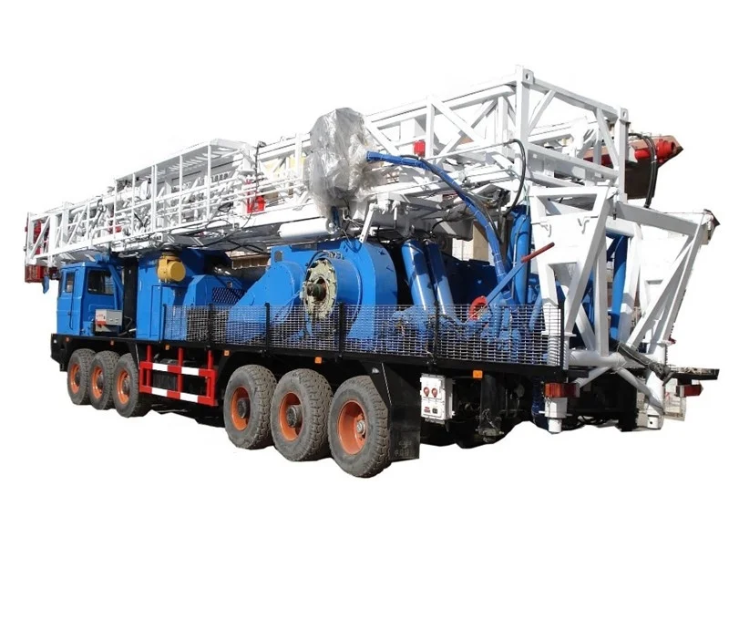  XJ650 650hp 120 тонн грузовик workover rig для нефтяных