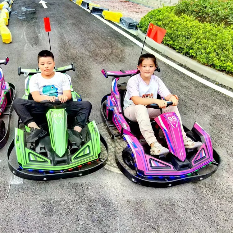 outdoor Playground Parent-child Bumper  cars children karting car amusement park electric cars for kids
