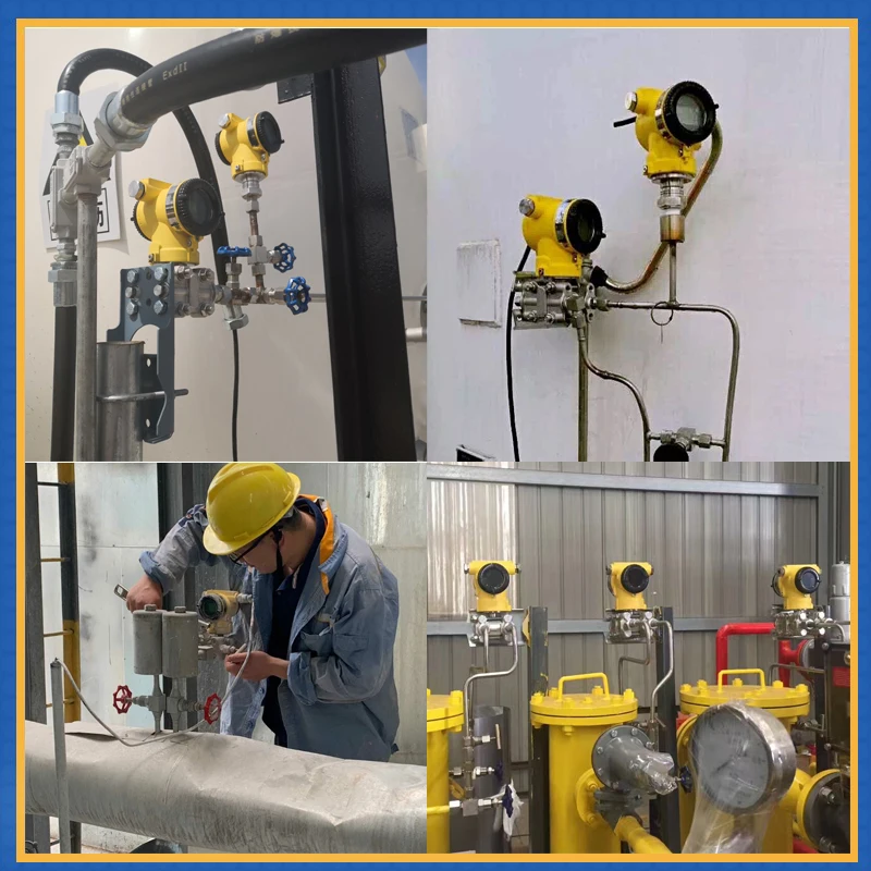 4-20mA HART Protocol Industrial Monocrystalline Silicon Differential Pressure Transmitter