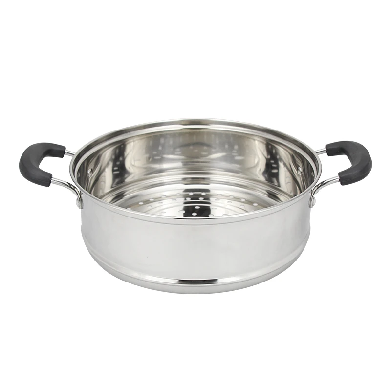 Капсульная Нижняя нержавеющая сталь Siopao Пароварка трехслойная кастрюля
