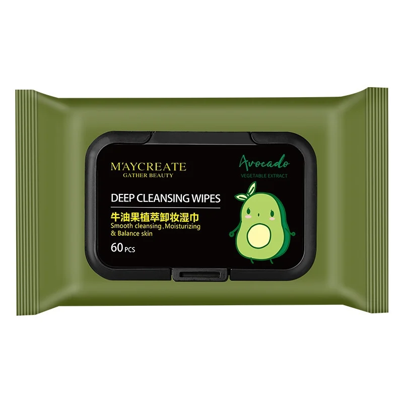 
Individually Packed Make Up Remover Cotton Wet Wipes for Women 