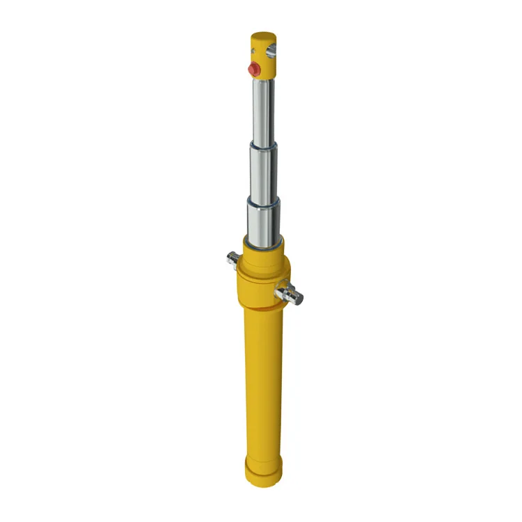 Chinese Supplier Multi-Stage Multistage Lifting Hydraulic Piston Cylinder