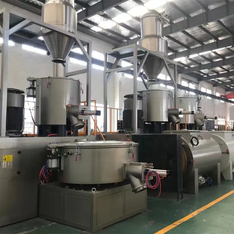 High Speed Turbo Mixer for Plastic Pelletizing Granulation Extruder Polymer Compounding