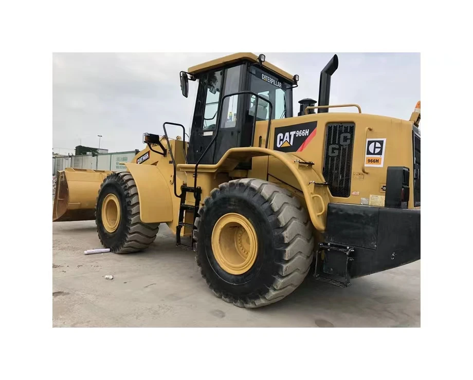 Caterpillar CAT966H оригинальный японский погрузчик передний колесный CAT 966H подержанная конструкция
