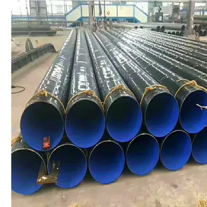 Internal and external coating Spiral Anticorrosion Tube SSAW SAWH FBE 2PE 3PE 2PP 3PP Antiseptic Steel Pipe