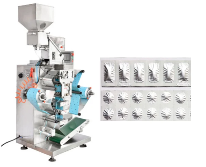 Chinese  supplier Automatic  tablets Double Aluminum Strip Packing Machine
