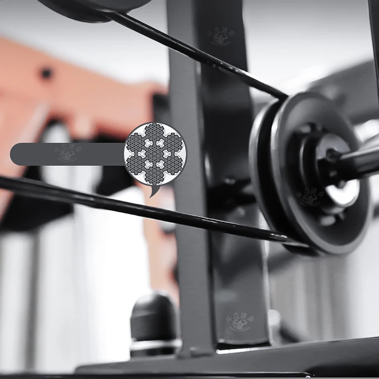 Douli multifunction home gym station pull-up stand dip station weight stack machine for whole body workout