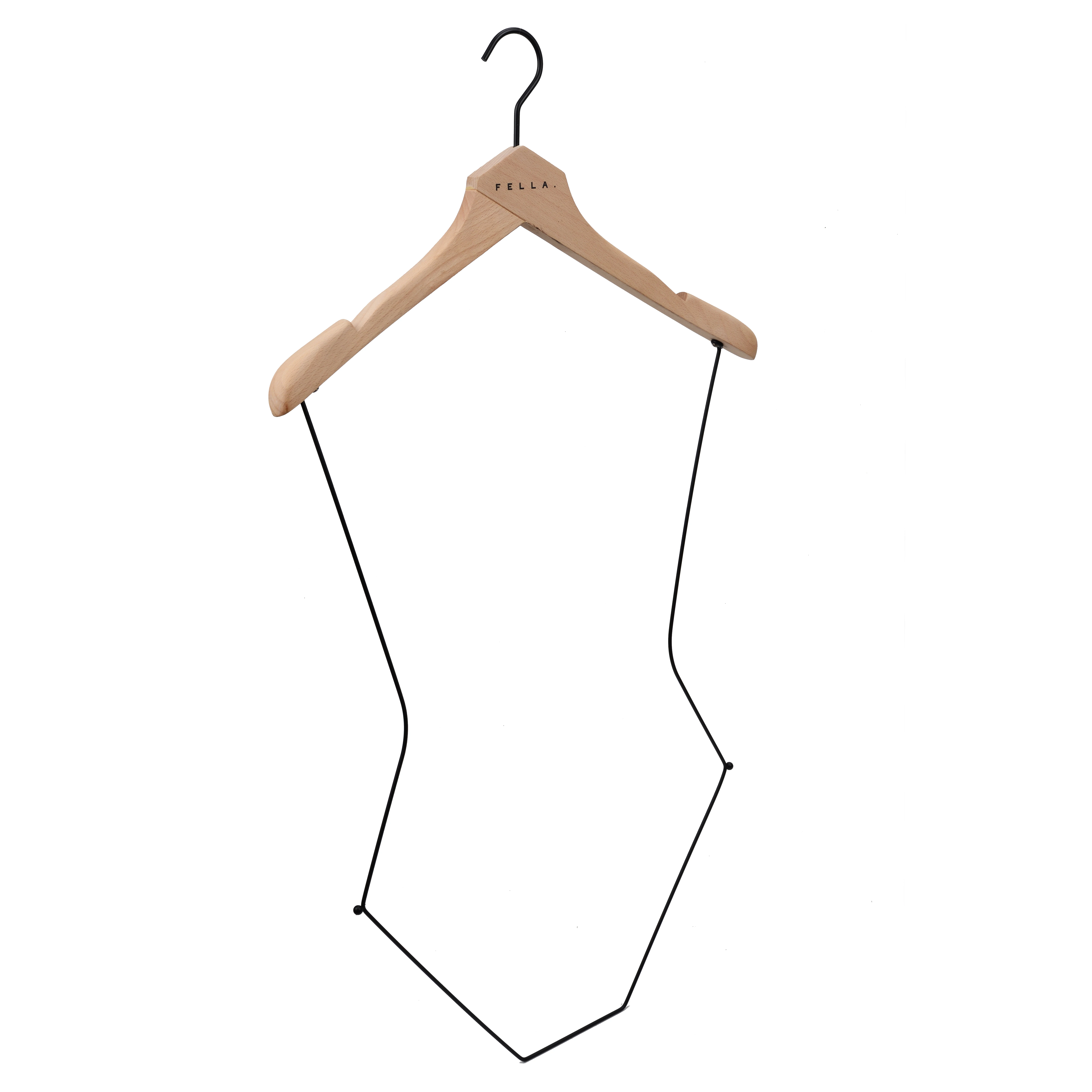 Unique Fashional Display Swimwear Wooden Bikini Clothes Hangers