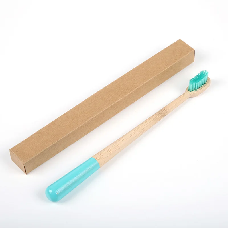 Plastic-free Products Eco-friendly Wholesale Popular Bamboo Toothbrush Bamboo Case Toothbrush With Customized Logo