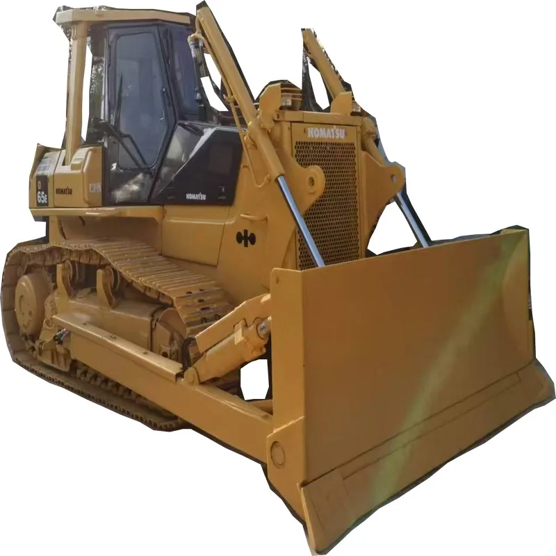 Б/у Komatsu D65E D65EX гусеничный бульдозер б/у D65EP тракторы с потрошителями