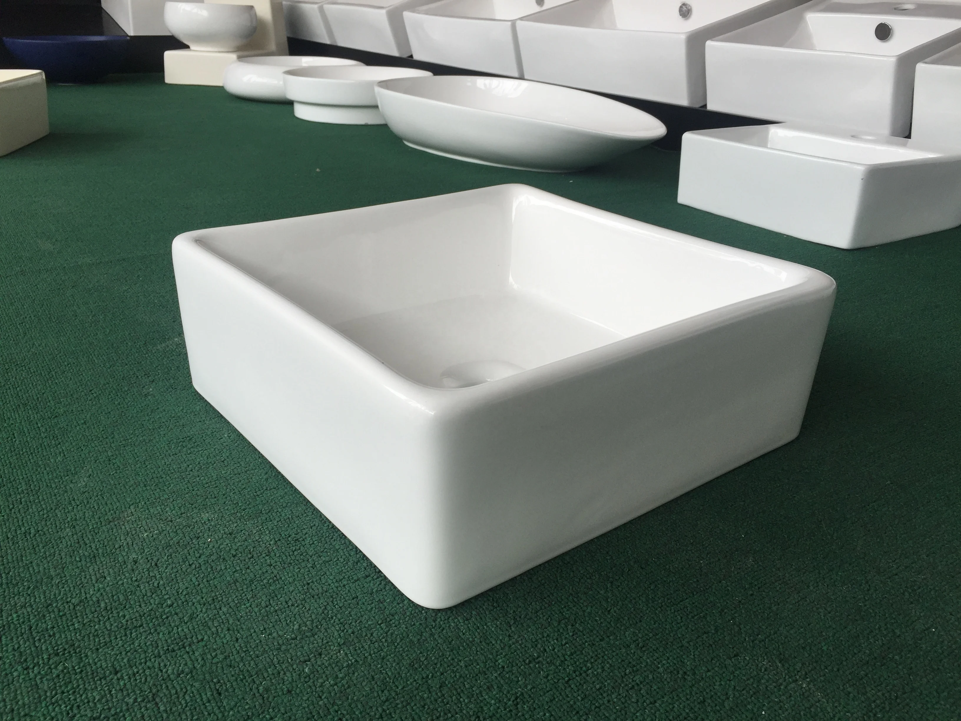 professional sanitary ware wash art basin sink in bathroom