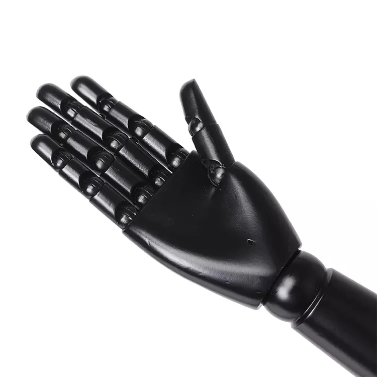 Customized high end female velvet display torso arms standing plastic mannequins