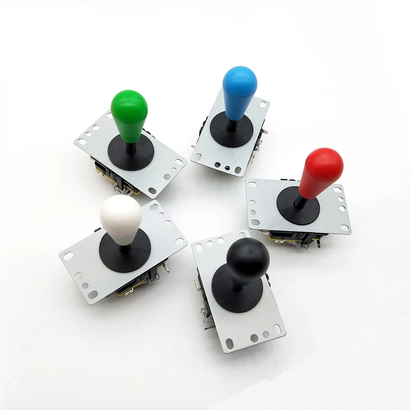 
PCS replicates Sanwa 8Way joystick, with a variety of color options for DIY arcade game consoles 