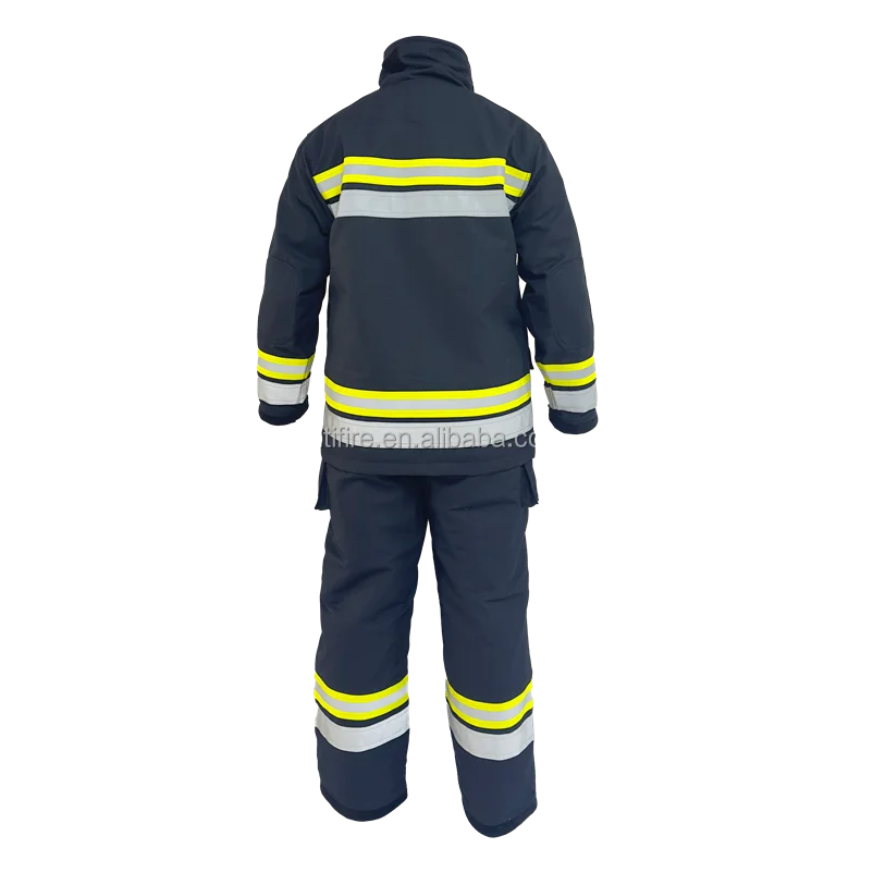 Новый стиль Пожарный костюм съемный огнестойкий EN469 Nomex Aramid пожарный униформа шлем пожарная одежда