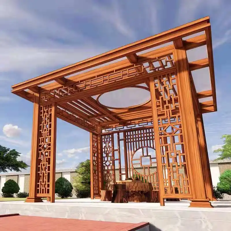 Китайские производители поставляют алюминиевые беседки беседка в современном стиле для продажи