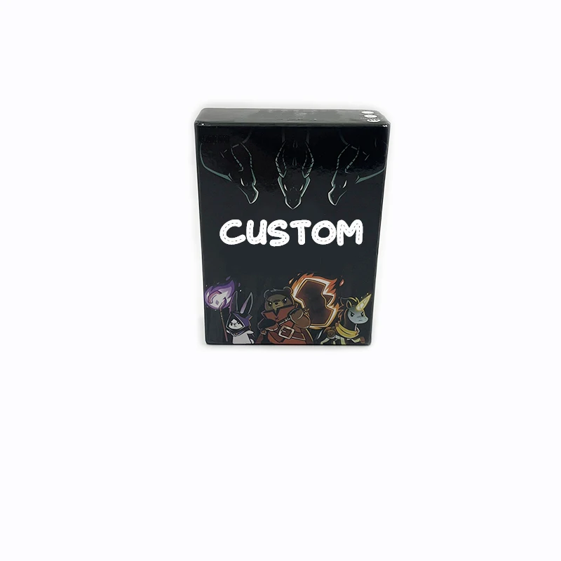 High Quality Custom Printed Adult Board Game Poker Cards Personalized Design With Matte Finished Paper Cardboard Material