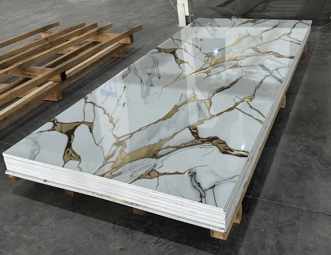 home decorate roll uv marble sheet  pvc marble sheet for wall  3mm pvc marble sheet