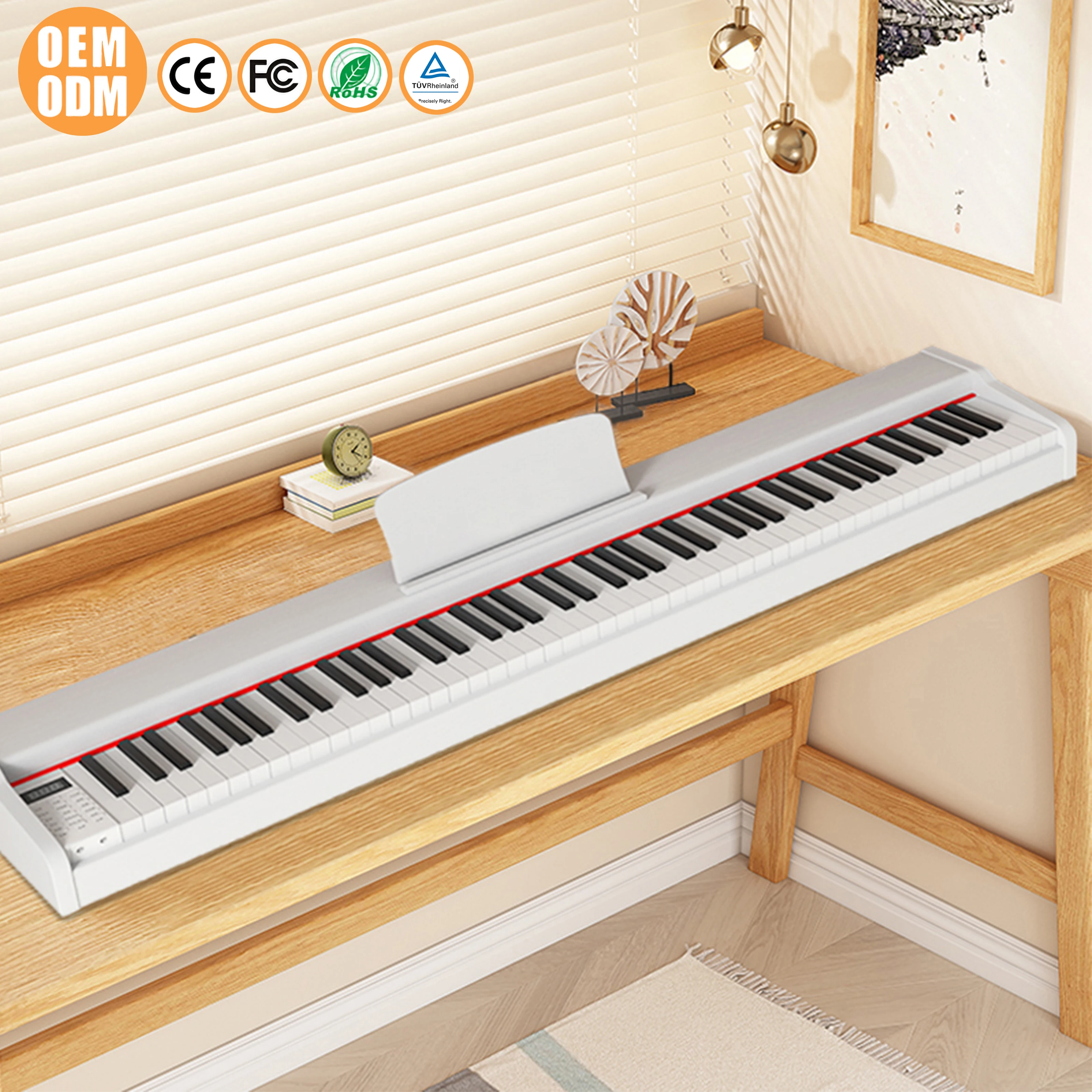 LeGemCharr musique piano 88 keys electric piano professionnel used piano keyboards