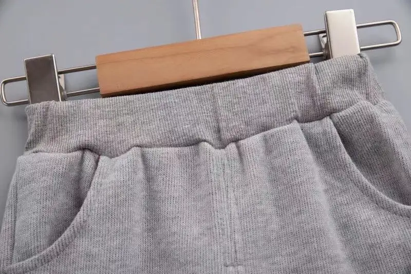 Wholesale jean stripe spring autumn boy denim shirts pants 2 pieces suit