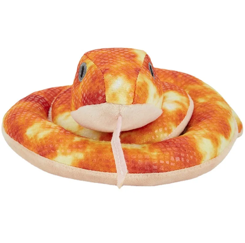 Giant Realistic Animal Snake Plushies Soft Lifelike Snake Kid Gift Halloween Decor Yellow 100 Inch Cute Snake Stuffed Plush Toys