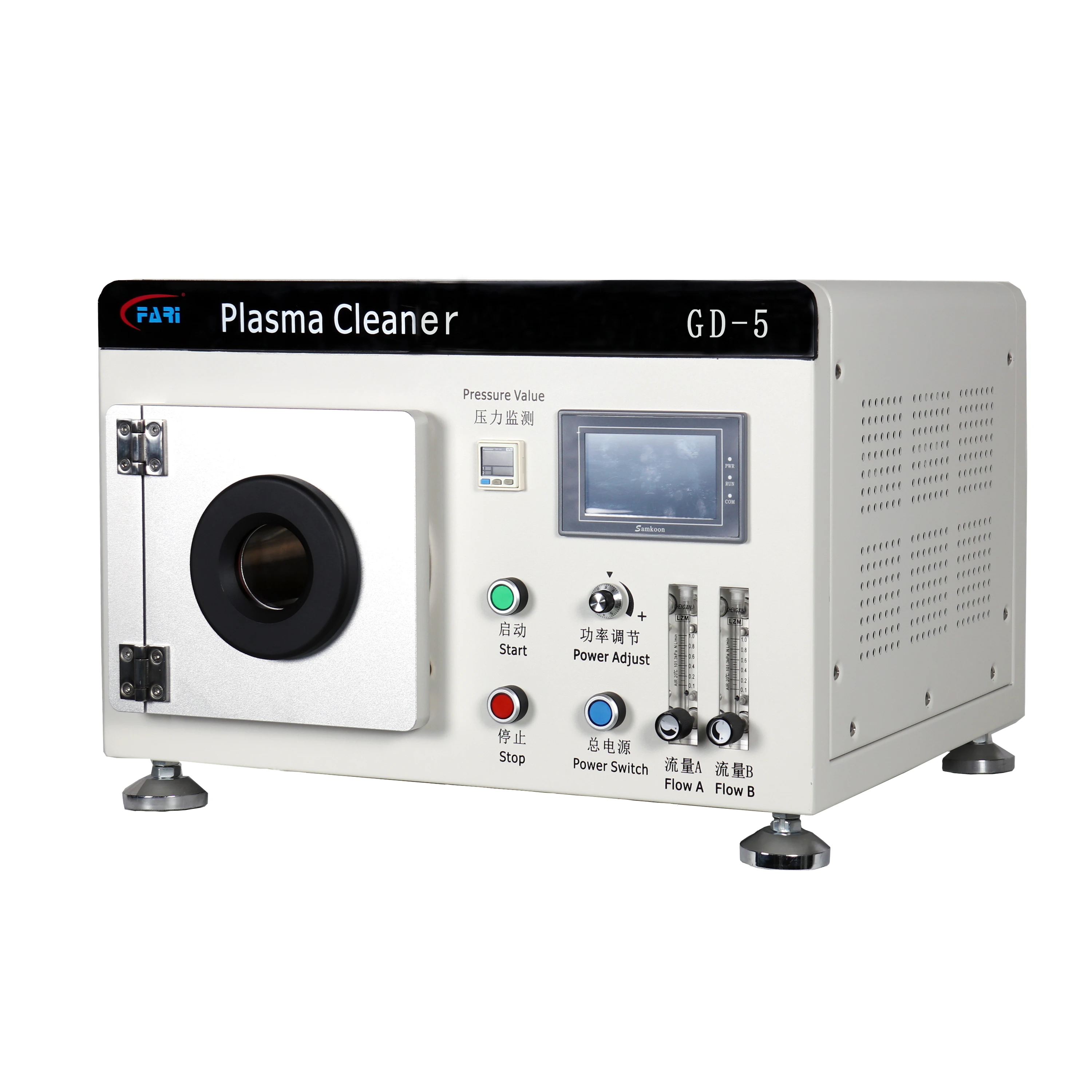 Customized Plasma Cleaning Machine Plasma Cleaner with Small Plasma Chamber FARI GD-5