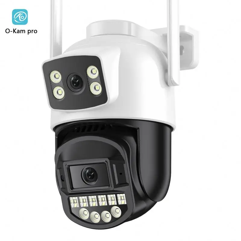 Fiber Optic Security Camera 16 Megapixel 3 Lens 12 Mp Camra Cctv 4 K Home Interference Lightbulb 4K Manufacturer With Simcard